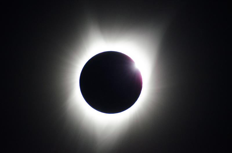 Foto: Sonnenfinsternisbild Fotoausstellung